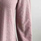 FULL SIZE Eyelet V-Neck Flounce Sleeve Blouse