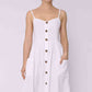Full Size Spaghetti Strap Smocked Dress with Pockets