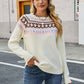 Round Neck Raglan Sleeve Sweater