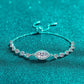 1 Carat Moissanite 925 Sterling Silver Bracelet 💜