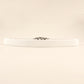Women's Zinc Alloy Buckle Elastic PU Belt
