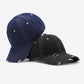 Distressed Adjustable Baseball Cap