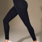 Black Wide Waistband Sports Leggings