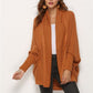 Open Front Batwing Sleeve Cardigan