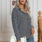 Printed Buttoned Long Sleeve Shirt
