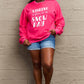 Simply Love Full Size WISHING FOR A SNOW DAY Round Neck Sweatshirt