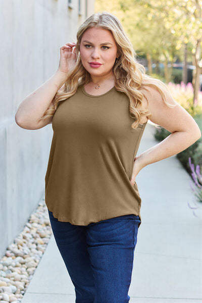 Basic Bae Full Size Round Neck Tank *