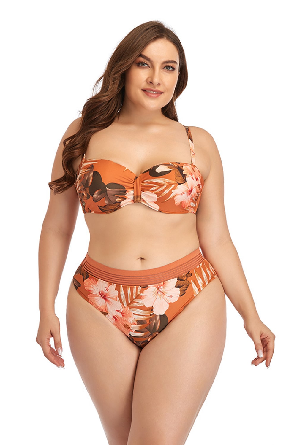 BeyondComfy Floral Tie-Back Two-Piece Bikini Set