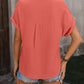 Textured Pocketed Button Up Shirt