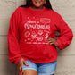 Simply Love Christmas Themed Full Size GINGERBREAD Long Sleeve Sweatshirt