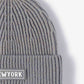 BeanieHatz NEW YORK Patch Rib-Knit Cuffed Beanie