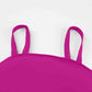Ruched Slit Tankini Set