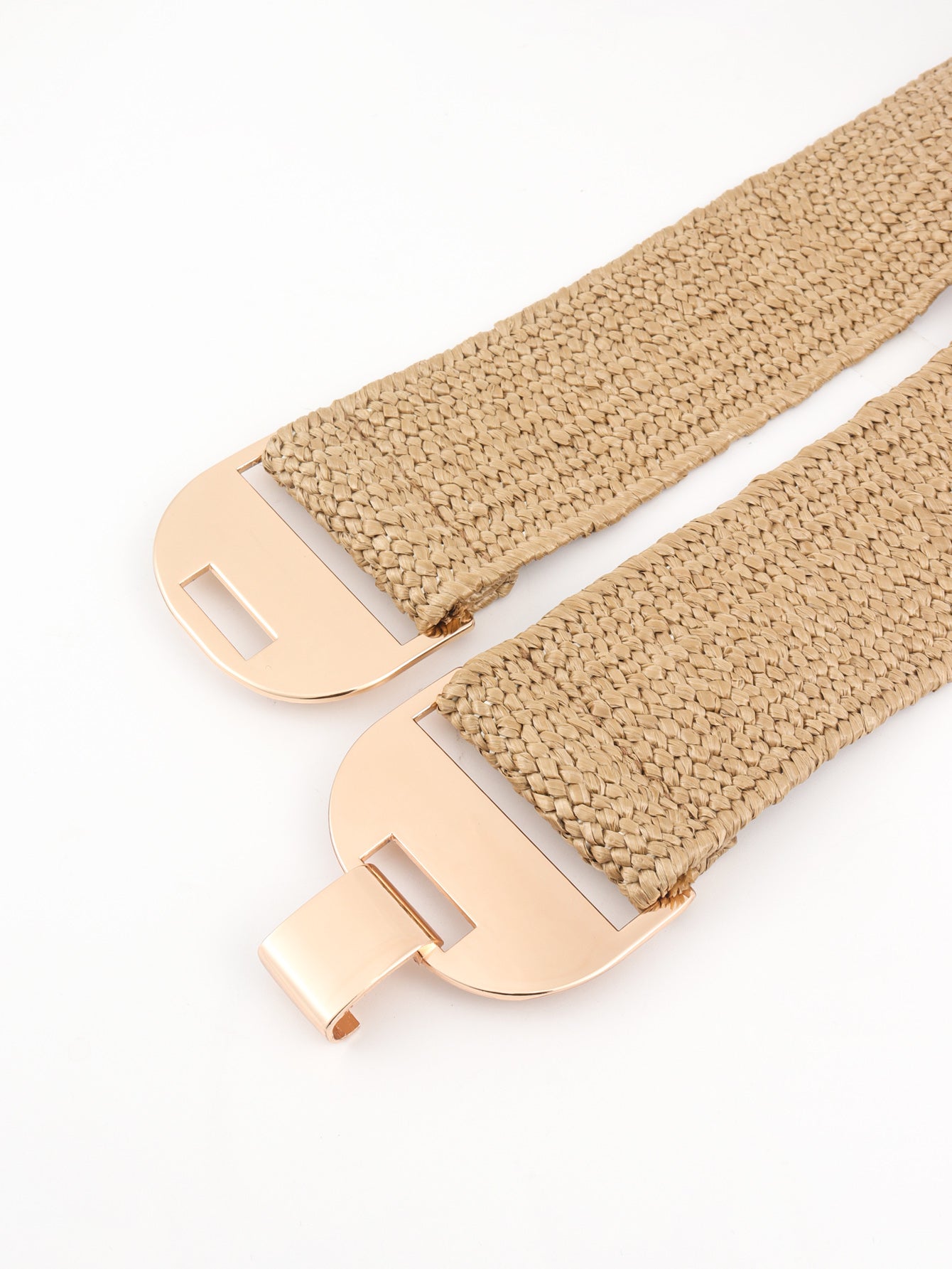 Women's Alloy Buckle Elastic Belt