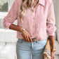 SoComfy Collared Neck Long Sleeve Pocketed Shirt
