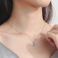 Get What You Need Moissanite Pendant Necklace
