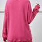 Dropped Shoulder Sweatshirt with Pockets