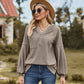 Full Size Dropped Shoulder Button-Down Hoodie