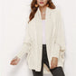 Open Front Batwing Sleeve Cardigan