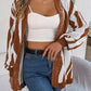 BeCozy Open Front Animal Print Cardigan
