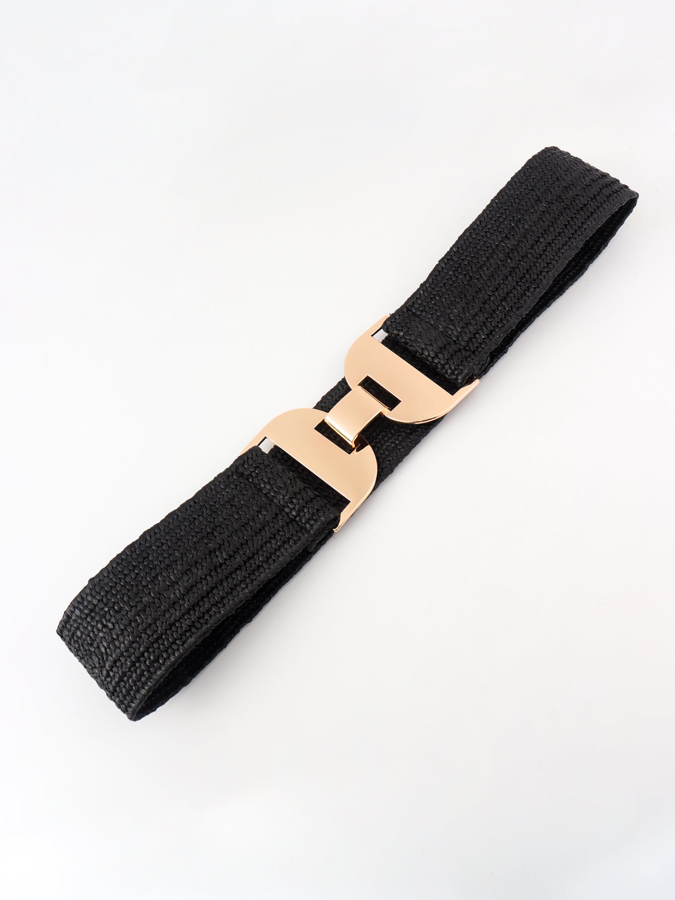 Women's Alloy Buckle Elastic Belt