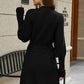 Open Front Lantern Sleeve Cardigan