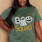 Simply Love Halloween Full Size BOO SQUAD Graphic Cotton T-Shirt