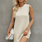 Women's SoDreamy Tied Round Neck Sleeveless Sweater Dress