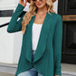 Open Front Long Sleeve Cardigan