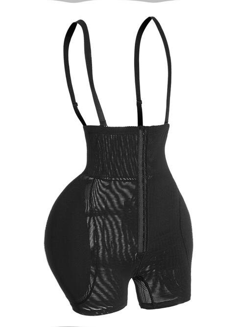 Full Size Hook-and-Eye Under-Bust Shaping Bodysuit Shapewear