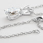 1.5 Carat Moissanite Pendant 925 Sterling Silver Necklace