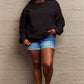 Simply Love Full Size IF I'M TOO MUCH THEN GO FIND LESS Round Neck Sweatshirt