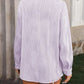 Button Up Dropped Shoulder Shirt