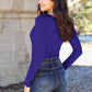 Basic Bae Full Size Round Neck Long Sleeve Bodysuit