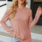 Round Neck Cold Shoulder T-Shirt