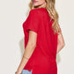 Basic Bae Full Size V-Neck High-Low T-Shirt