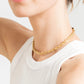 BellaAnne Twisted Chain Choker Necklace