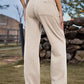 Manny High Waist Cargo Straight Jeans