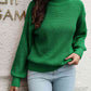 KnittedEmporium Dropped Shoulder Rib-Knit Sweater