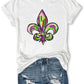 Graphic Round Neck Short Sleeve T-Shirt