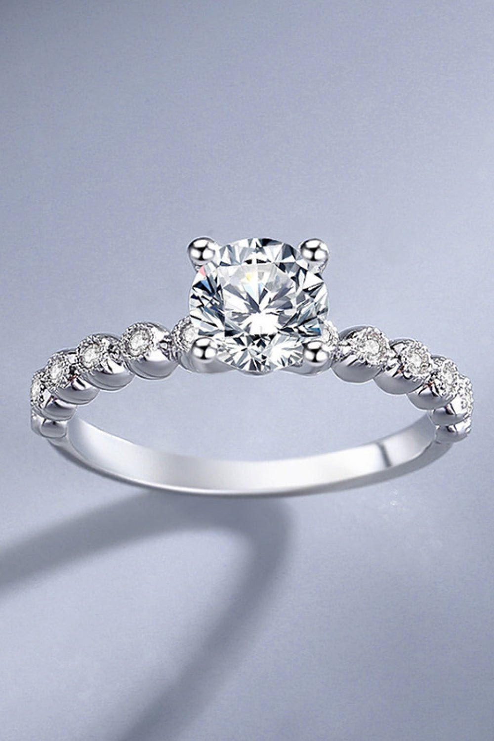 Classic 4-Prong Moissanite Ring *