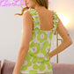 BiBi Floral Waffle Ruffled Tank - Brand BiBi