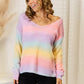 Gradient V-Neck Sweater