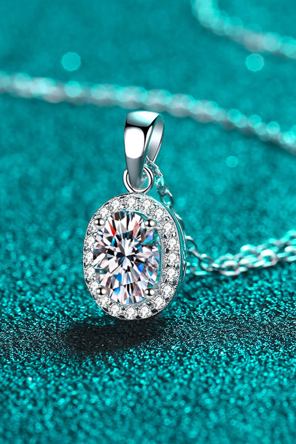 Women's Be The One 1 Carat Moissanite Pendant Necklace