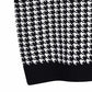 Houndstooth V-Neck Sweater Vest