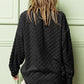 BiBi Checkered Round Neck Exposed Seam Top - Brand BiBi