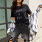 Simply Love Full Size ROCK & ROLL Short Sleeve T-Shirt