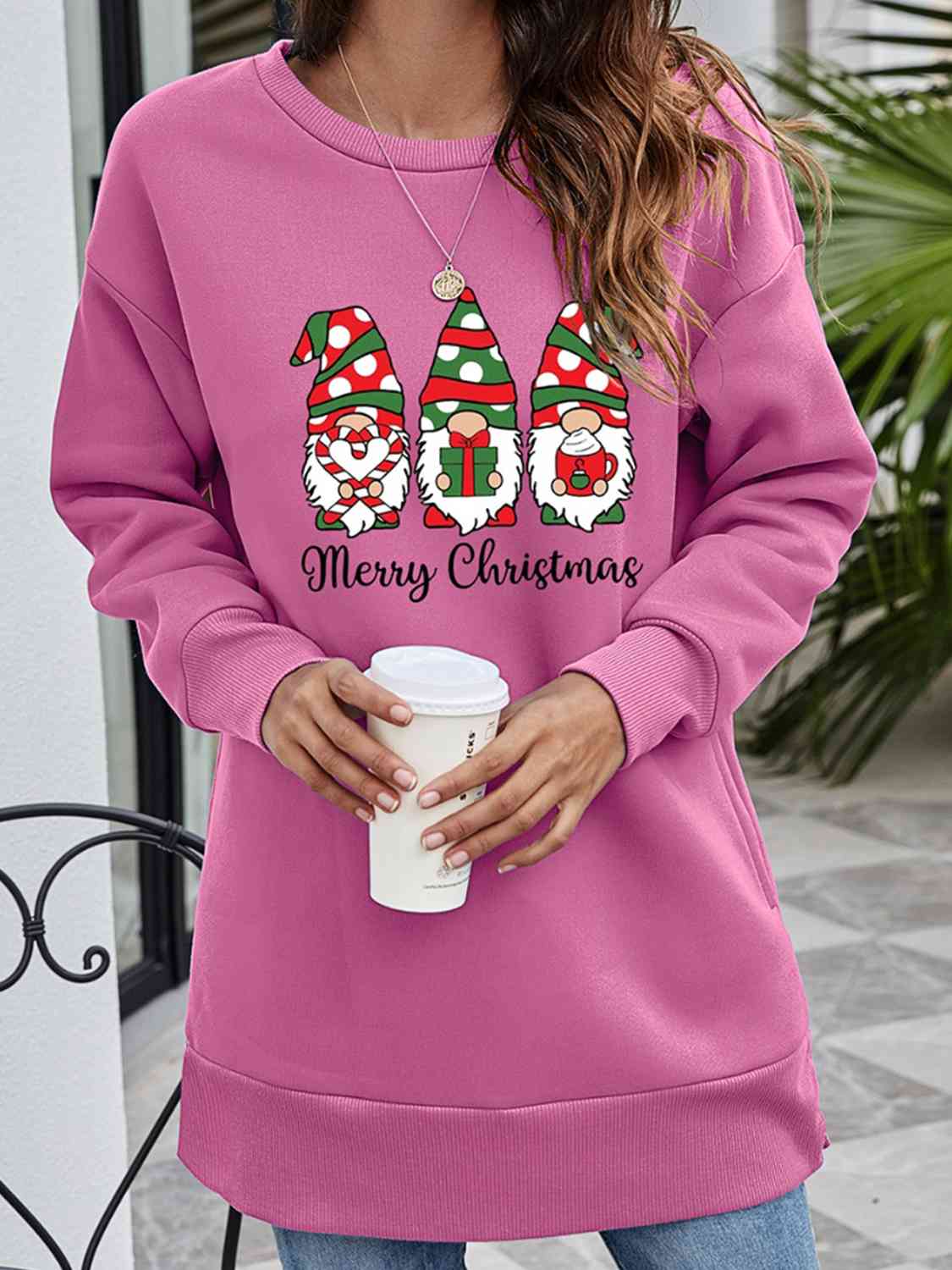 MERRY CHRISTMAS Graphic Sweatshirt