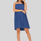 Full Size Strapless Robe with pocket