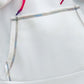 Contrast Stitching Drawstring Raglan Sleeve Hoodie