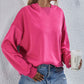 Malibu Dreams Dropped Shoulder Slit Hoodie